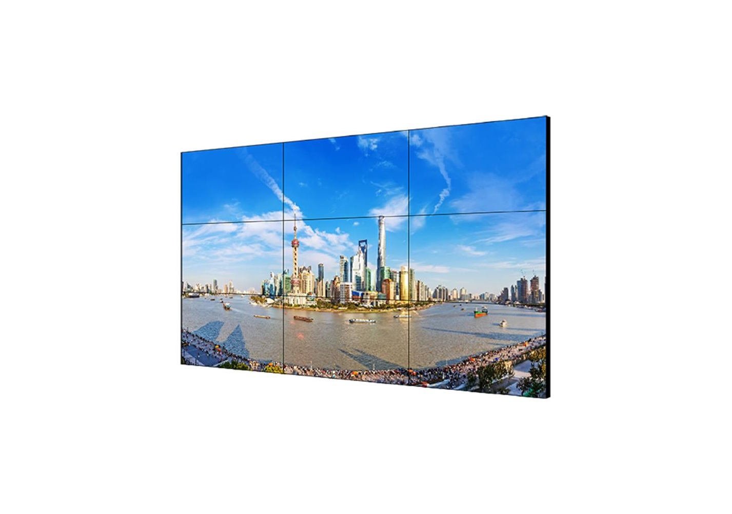 LCD vaizdo sienos